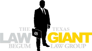 THE TEXAS LAW GIANT BEGUM LAW GROUP logo