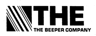 THE THE BEEPER COMPANY logo