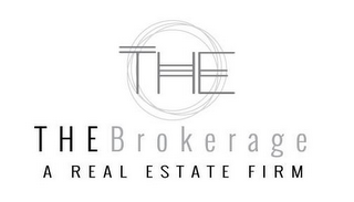 THE THE BROKERAGE A REAL ESTATE FIRM logo