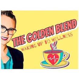 THE THE GOLDEN BLEND WAKING UP TO WELLNESS logo