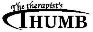 THE THERAPIST'S THUMB logo