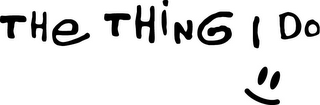 THE THING I DO logo