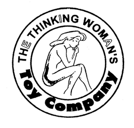THE THINKING WOMAN'S TOY COMPANY logo