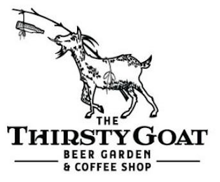 THE THIRSTY GOAT BEER GARDEN & COFFEE SHOP logo