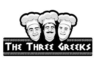 THE THREE GREEKS logo