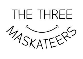 THE THREE MASKATEERS logo
