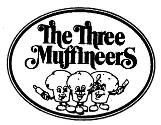 THE THREE MUFFINEERS logo