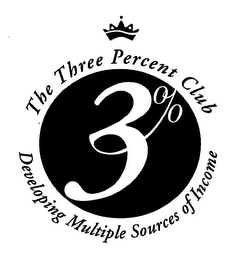 THE THREE PERCENT CLUB DEVELOPING MULTIPLE SOURCES OF INCOME logo