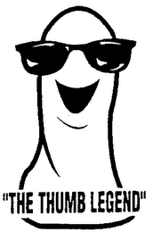 "THE THUMB LEGEND" logo