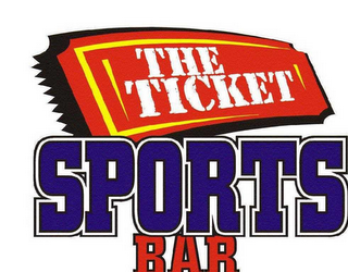 THE TICKET SPORTS BAR logo