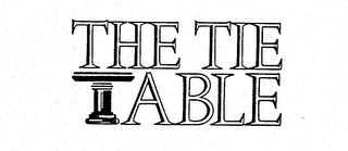 THE TIE TABLE logo