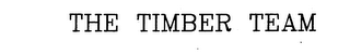 THE TIMBER TEAM logo