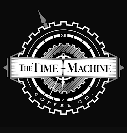 THE TIME MACHINE COFFEE CO. XII VI logo