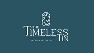 THE TIMELESS TIN PREMIUM PRESERVES logo