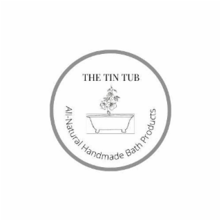 THE TIN TUB ALL-NATURAL HANDMADE BATH PRODUCTS logo