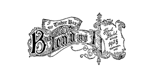 THE TINDER BOX BLEND NO 1 HAND BLENDED SINCE 1928 logo