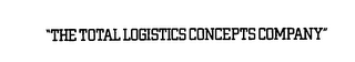"THE TOTAL LOGISTICS CONCEPTS COMPANY"