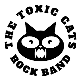 THE TOXIC CATS ROCK BAND logo