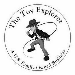 THE TOY EXPLORER A U.S. FAMILY OWNED BUSINESS logo