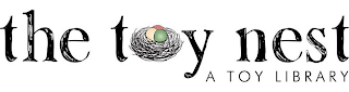 THE TOY NEST A TOY LIBRARY logo