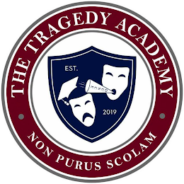 THE TRAGEDY ACADEMY NON PURUS SCOLAM EST. 2019 DUNCE logo