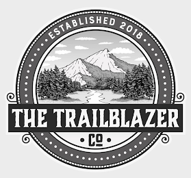 THE TRAILBLAZER · CO · ESTABLISHED 2018 logo