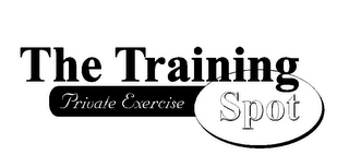 THE TRAINING SPOT PRIVATE EXERCISE logo