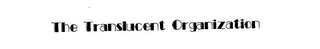 THE TRANSLUCENT ORGANIZATION logo