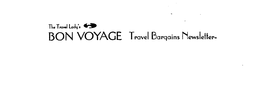 THE TRAVEL LADY'S BON VOYAGE TRAVEL BARGAINS NEWSLETTER logo