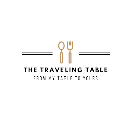 THE TRAVELING TABLE FROM MY TABLE TO YOURS logo
