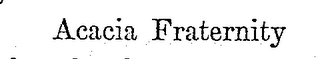 THE TRIAD OF ACACIA logo