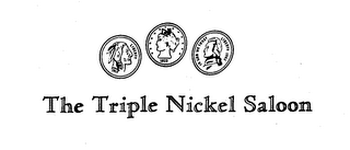 THE TRIPLE NICKEL SALOON logo