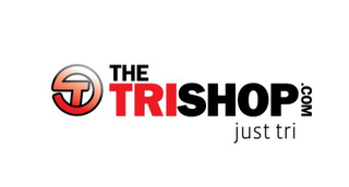 THE TRISHOP .COM JUST TRI logo