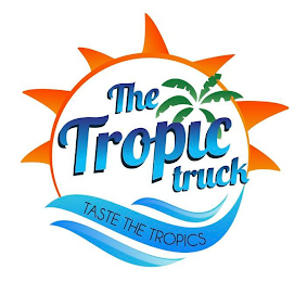 THE TROPIC TRUCK TASTE THE TROPICS logo