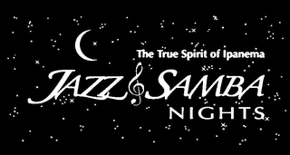 THE TRUE SPIRIT OF IPANEMA JAZZ & SAMBA NIGHTS logo