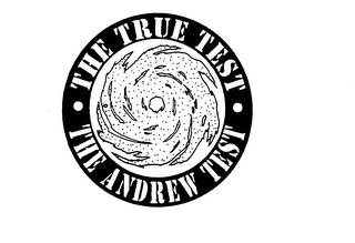 THE TRUE TEST THE ANDREW TEST logo