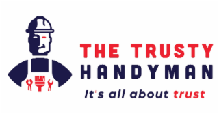 THE TRUSTY HANDYMAN IT'S ALL ABOUT TRUST logo
