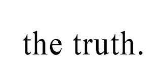 THE TRUTH. logo