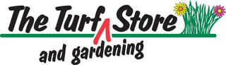 THE TURF AND GARDENING STORE logo