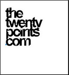 THE TWENTY POINTS .COM logo