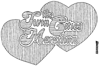 THE TWIN CITIES MARATHON logo
