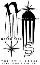 THE TWIN FORKS LONG ISLAND · NEW YORK NORTH FORK SOUTH FORK N S logo