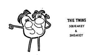 THE TWINS SQUEAKY & SNEAKEY logo