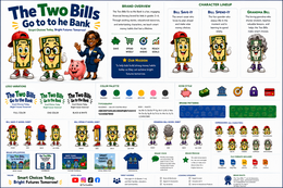 THE TWO BILLS logo