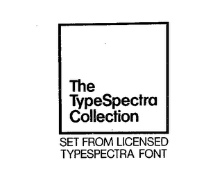 THE TYPESPECTRA COLLECTION SET FROM LICENSED TYPESPECTRA FONT logo