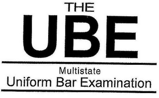 THE UBE MULTISTATE UNIFORM BAR EXAMINATION logo