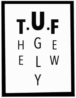 T.HE U.GLY FEW logo