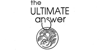 THE ULTIMATE ANSWER logo