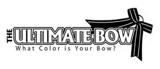 THE ULTIMATE BOW WHAT COLOR IS YOUR BOW? logo