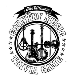 THE ULTIMATE COUNTRY MUSIC TRIVIA GAME logo
